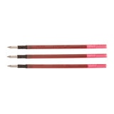 パイロット フリクションボール 替芯 多色用 0.5mm 3P x 10セット LFBTRF30EF3R - 赤