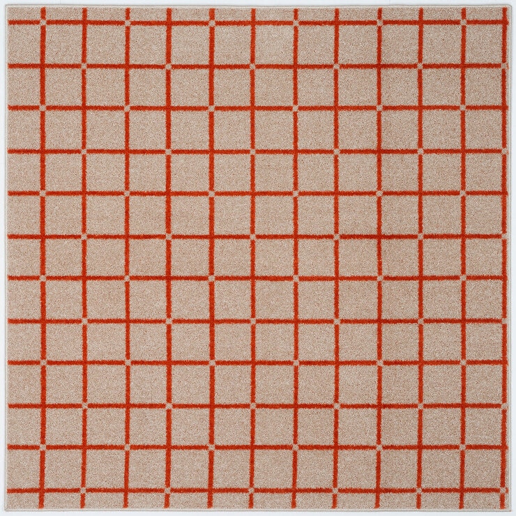 スミノエ ウォッシャブルラグ オセロ 185 x 185cm