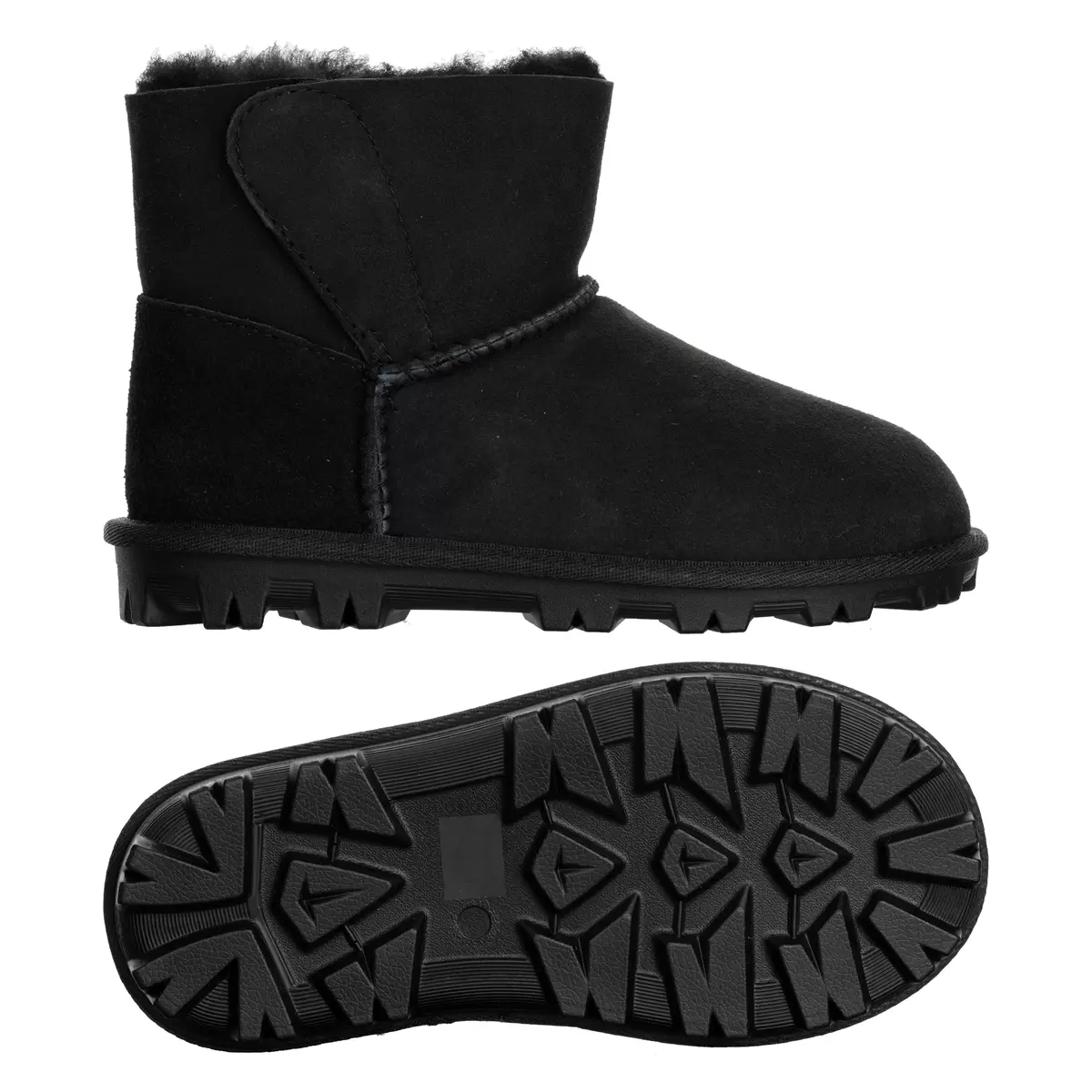 カークランドシグネチャー キッズ ブーツ ブラック 23cm