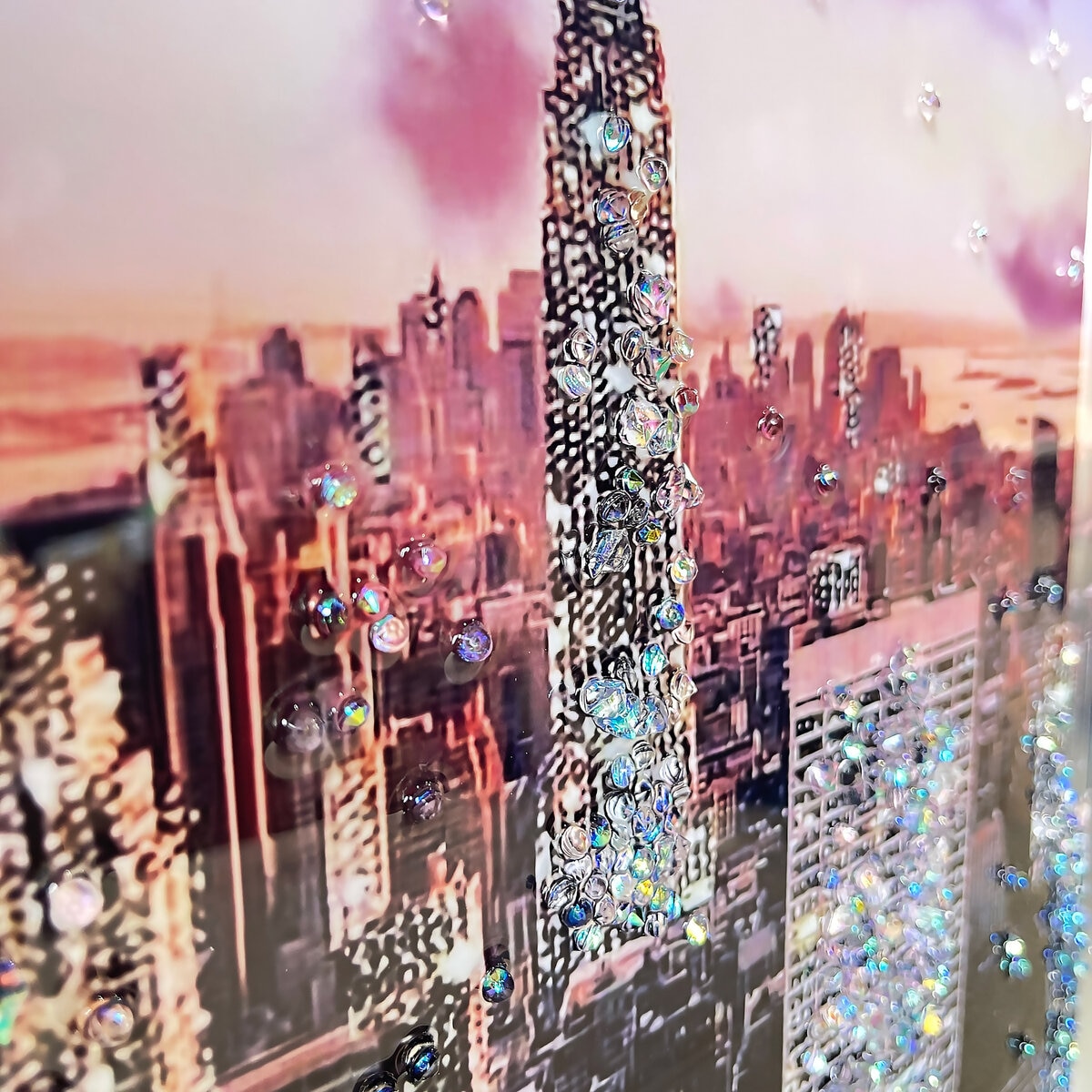 クリスタルアート ダイヤモンド 41 x 41cm