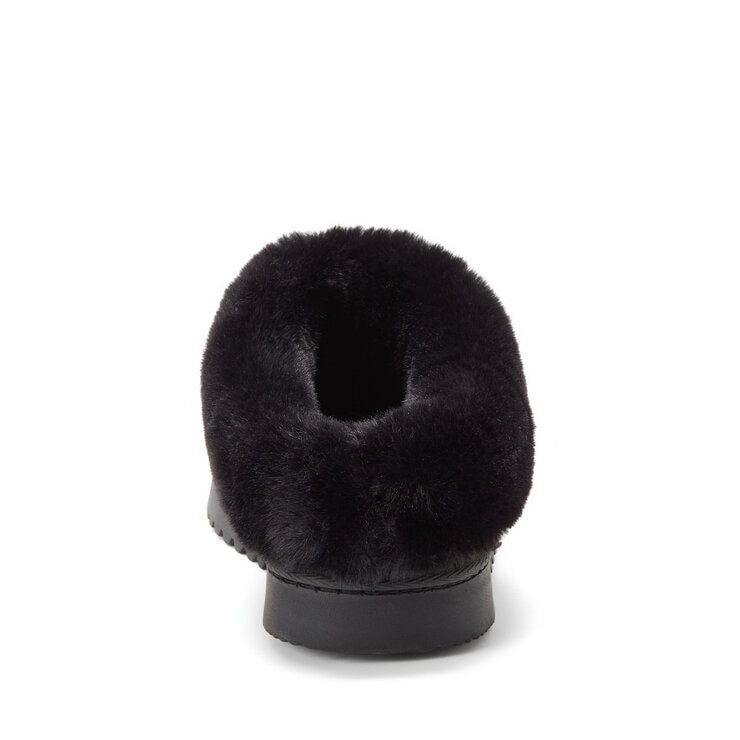 DEARFOAMS ニットスリッパ ブラック L