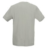 ヒューゴボス メンズ ロゴ 半袖Tシャツ シルバー S