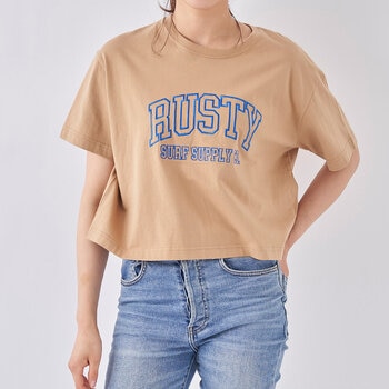 ラスティ レディース 半袖Tシャツ