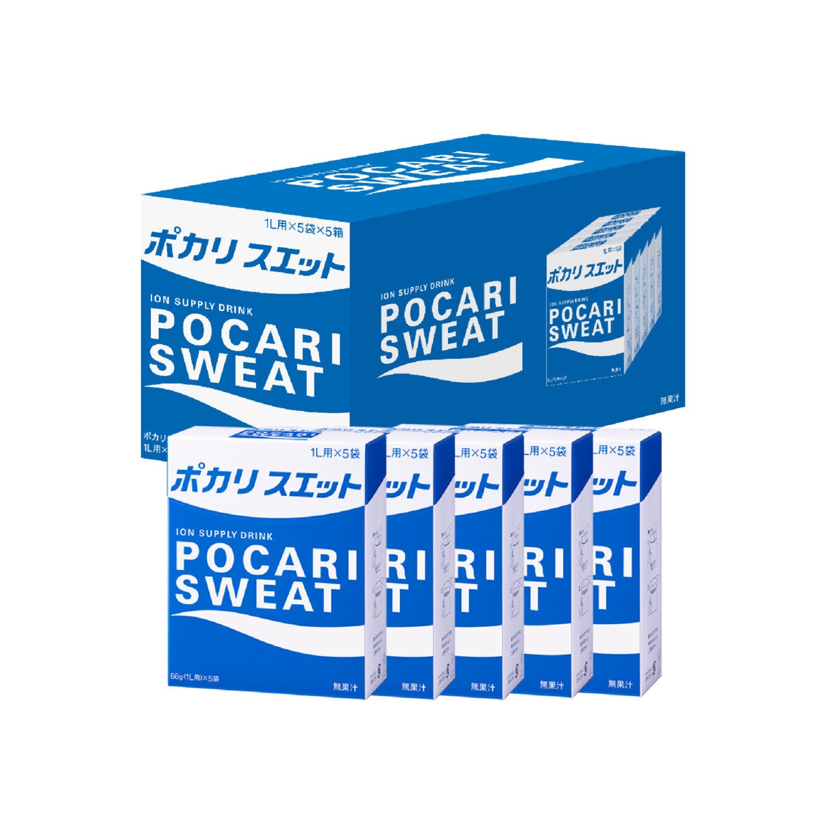 ポカリスエットパウダー 66g x 25袋 (1L用)