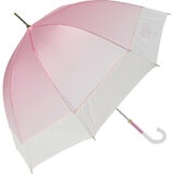 assa 雨傘長傘 CAL60 お菓子 透明 ピンク / グラデーションゼリー RL842