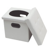 パイクスピーク ソナエル救急トイレスツールセット M トイレ用共通袋付き ホワイト