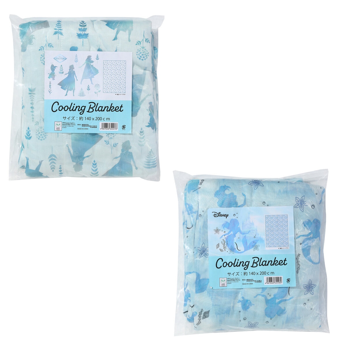 キャラクター冷感ブランケット 140 x 200cm サンリオ / ディズニー キャラクター冷感ブランケット 140 x 200cm サンリオ / ディズニー