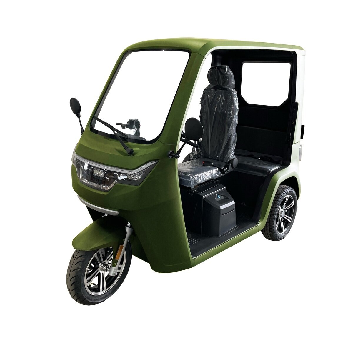 ビークルファン EV トゥクトゥク ダブルバッテリー モスグリーン