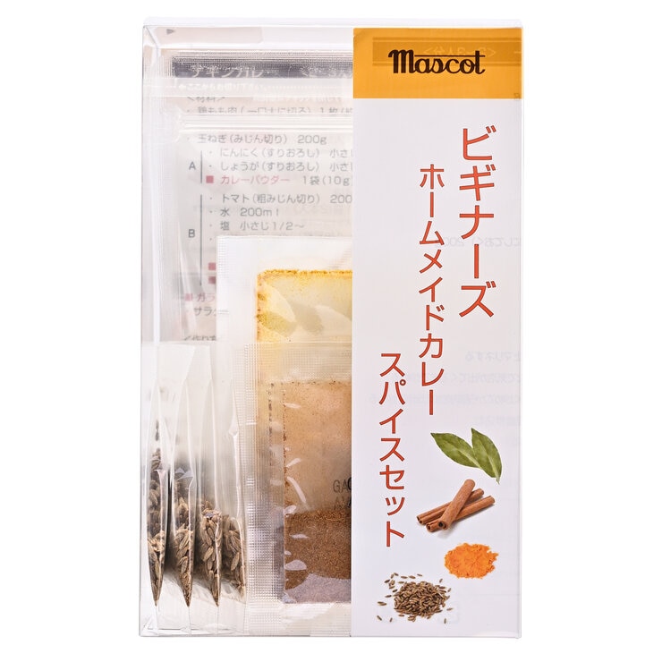 ホームメイドカレー スパイスセット 3食 x 4セット ホームメイドカレー スパイスセット 3食 x 4セット