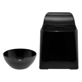 ヒューバス バススツール 高さ25cm & ウォッシュボウル セット ブラック