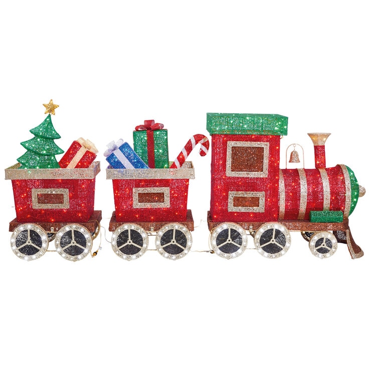 クリスマス LEDライト付きトレインセット クリスマス LEDライト付きトレインセット