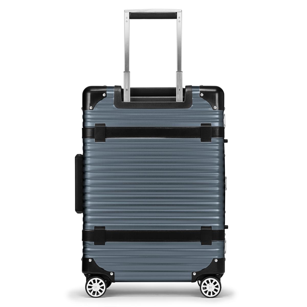ランツォ スーツケース バイキング 24インチ 47L グレー X ブラック