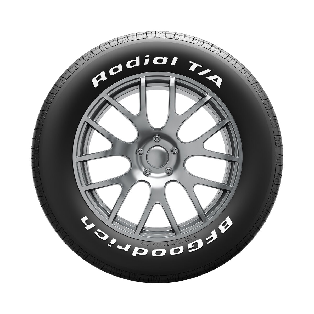 BFGOODRICH P155/80R15 83S TL RADIAL T/A RWL GO