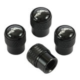 グッドイヤー エアバルブキャップ アルミ ブラック 4個入り