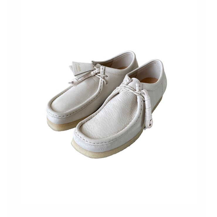 Clarks ワラビー　ホワイト クラークス メンズ ワラビー オフホワイト | Costco Japan