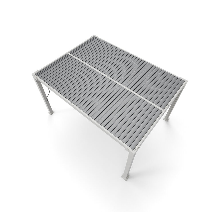 SOJAG ハナ 10 x 13フィート (3 x 4m) パーゴラ サイドスクリーン付 クリーム色