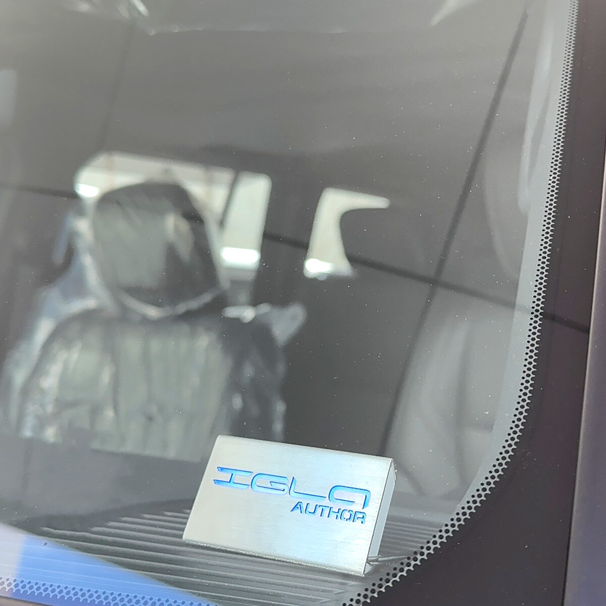 オーサー イグラ2プラス 自動車盗難防止 カーセキュリティ セット (注意事項了承済み）IGLAデザイン (青LED)