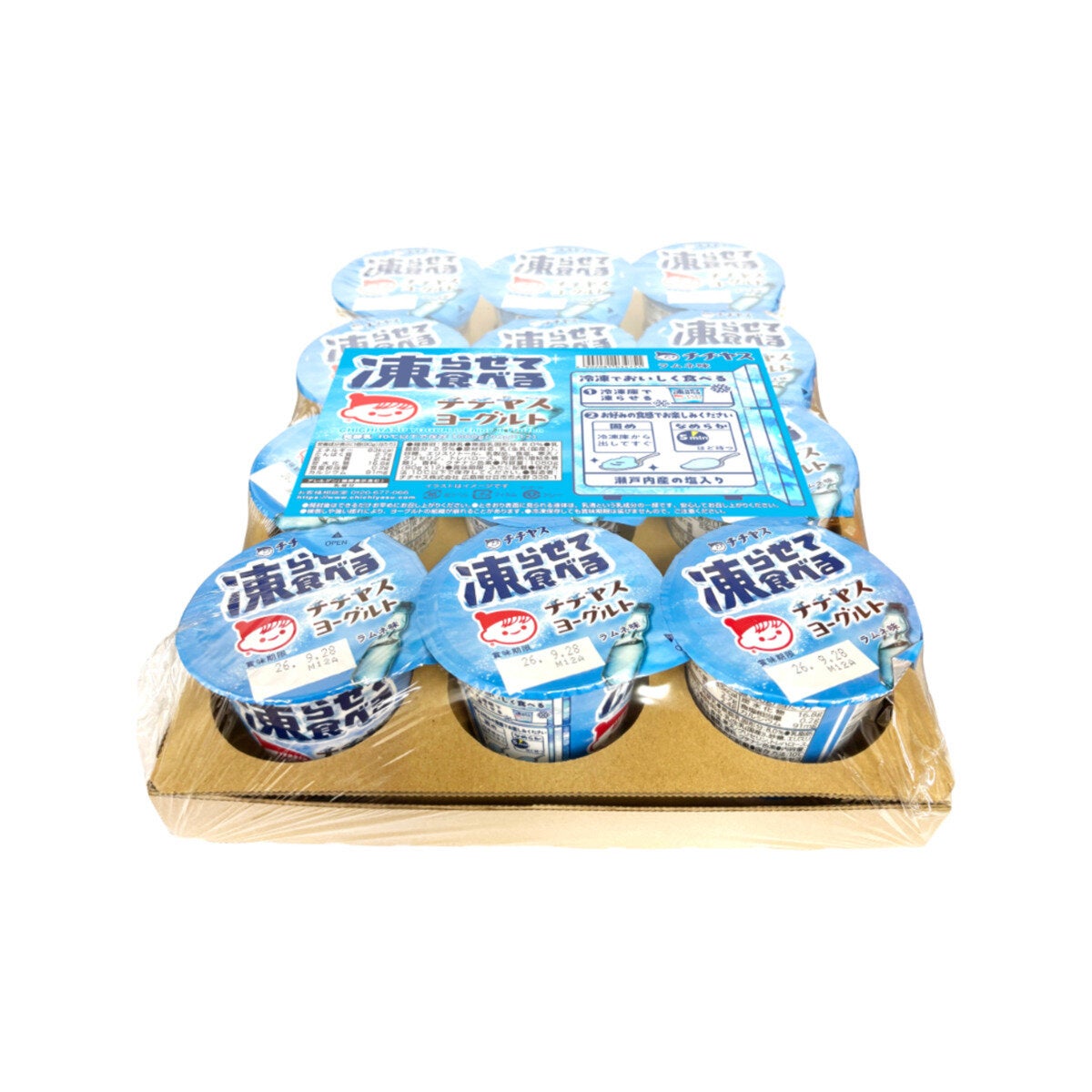 凍らせて食べるチチヤスヨーグルトラムネ味90g×12個 凍らせて食べるチチヤスヨーグルトラムネ味90g×12個
