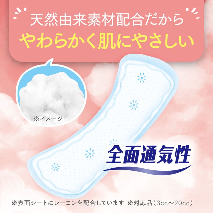 ポイズさらさら吸水ナプキン 20cc 52枚