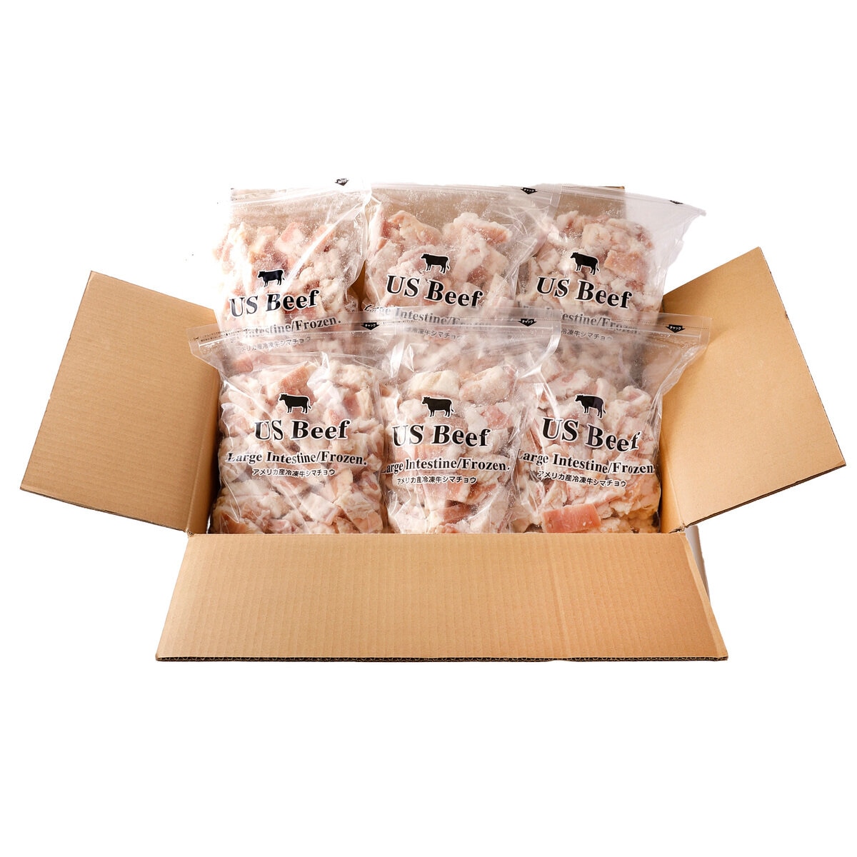 【冷凍】アメリカ産 牛シマチョウカット 9kg