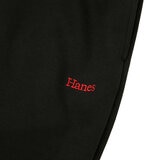 ヘインズ メンズ ニット パンツ ブラック M