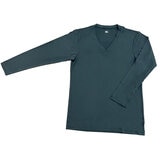ミズノ メンズ Vネック ロングTシャツ 2枚組