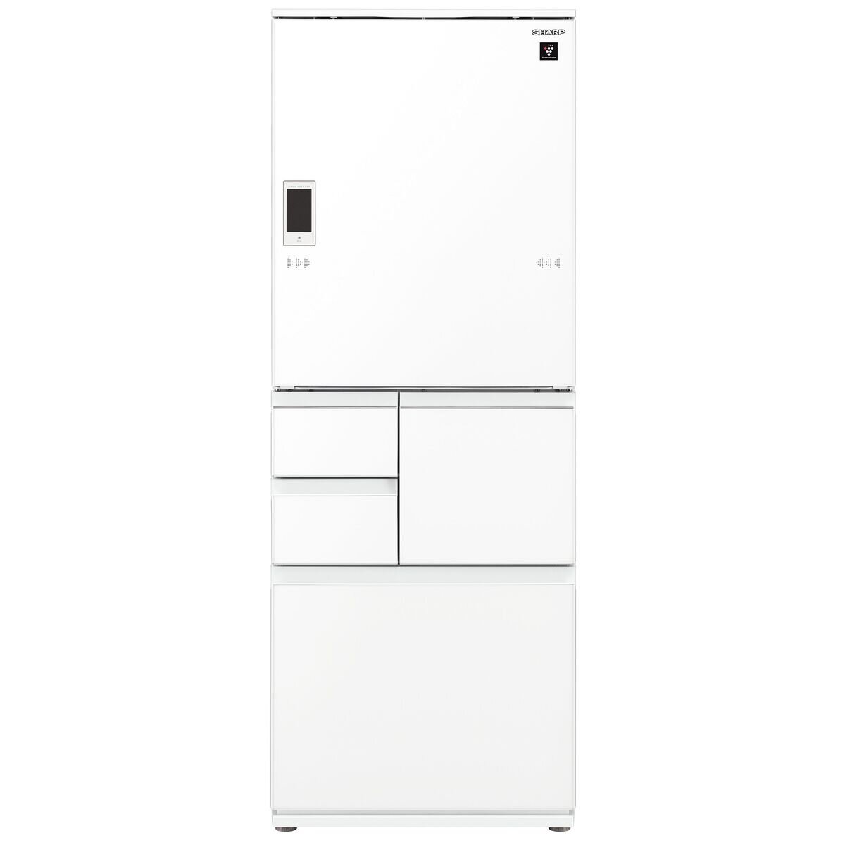 シャープ 551L 冷蔵庫 ホワイト SJ-WA55E-W