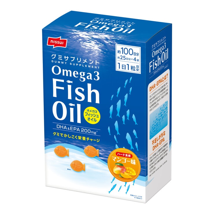 NISSUIグミサプリ OMEGA3 100粒 NISSUIグミサプリ OMEGA3 100粒
