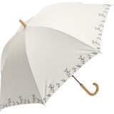 assa 日傘長傘 AL55 アイボリー / リーフ AL557