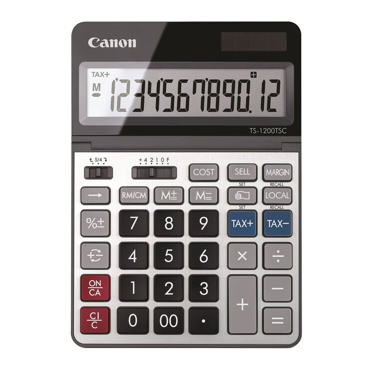 CANON 商売計算電卓 TS-1200TSC ワイド型 CANON 商売計算電卓 TS-1200TSC ワイド型