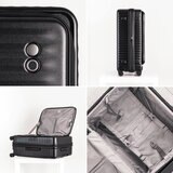 エコーラック セレストラ スーツケース 24インチ 72L ブラック