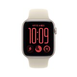 Apple Watch SE3 GPS 44mm スターライトアルミニウムケースとサンドスポーツバンド - M/L Apple Watch SE3 GPS 44mm スターライトアルミニウムケースとサンドスポーツバンド - M/L