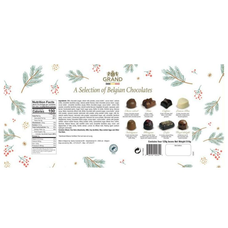 ガドラン ベルギーチョコレート詰め合わせ 4箱セット ガドラン ベルギーチョコレート詰め合わせ 4箱セット
