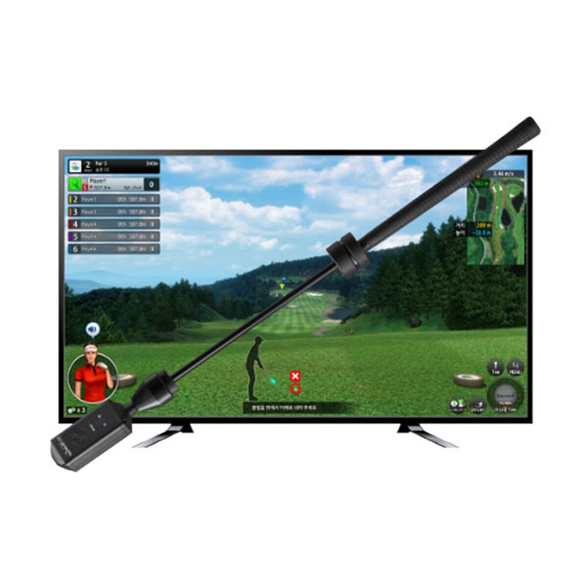 GOLFZON Wave Play 家庭用ゴルフシミュレーター