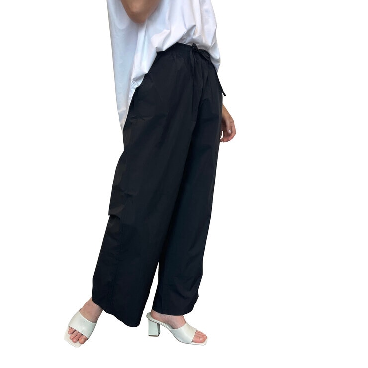 トゥシェ レディース ワイドパンツ ブラック M トゥシェ レディース ワイドパンツ ブラック M