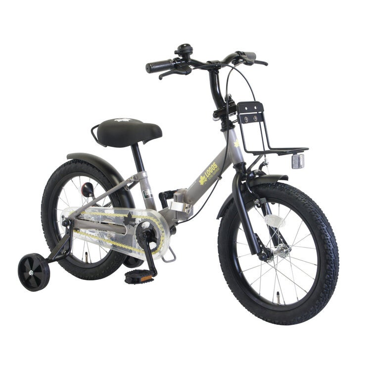 ロゴス 16インチ 子供用 折り畳み自転車 LG-16FD グレー | Costco Japan