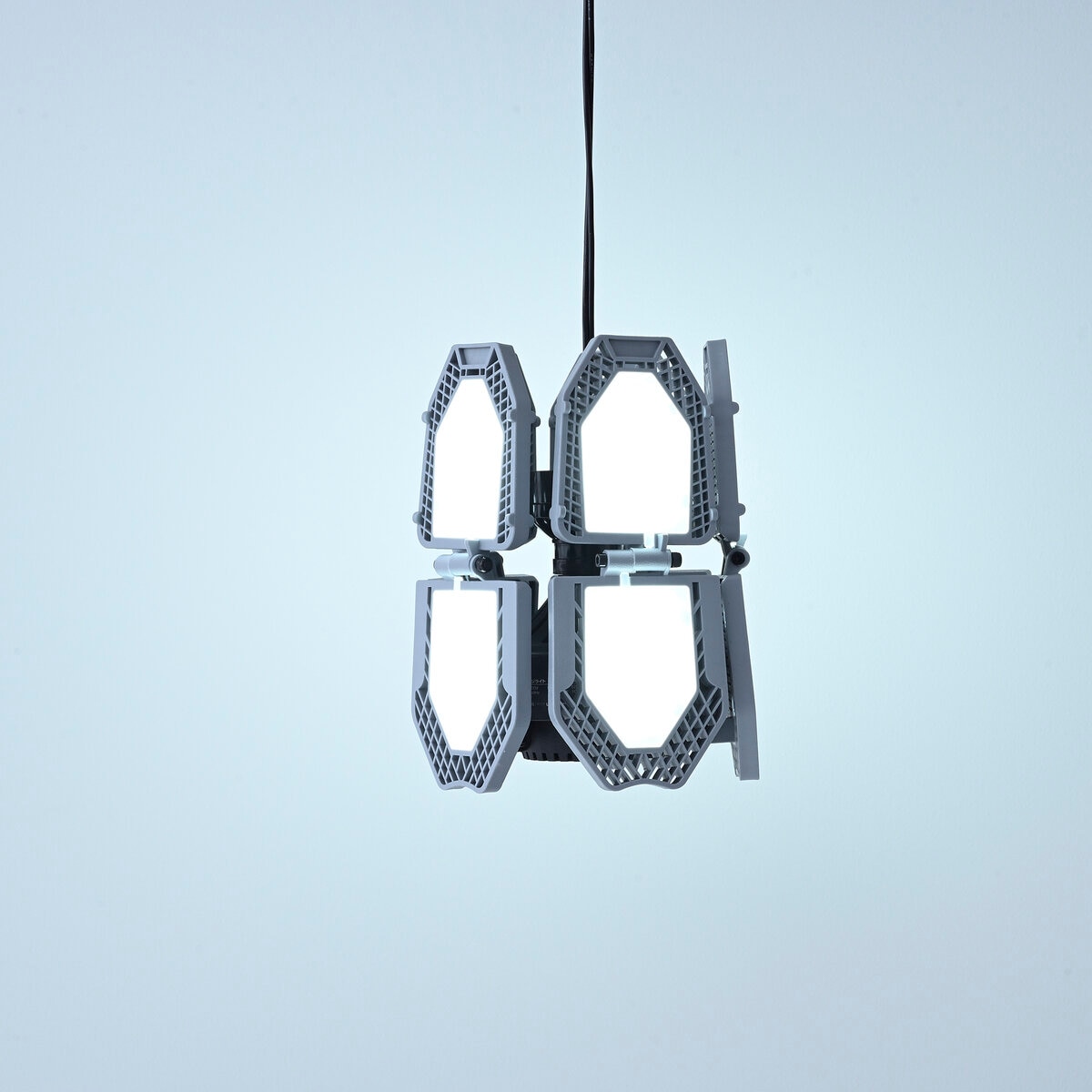 YAMAZEN 5灯LEDガレージライト/マグネットライトクリップセットGL5-1000SLCS-300SET