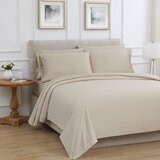 KS シーツセット 6点セット USキングサイズ ベージュ