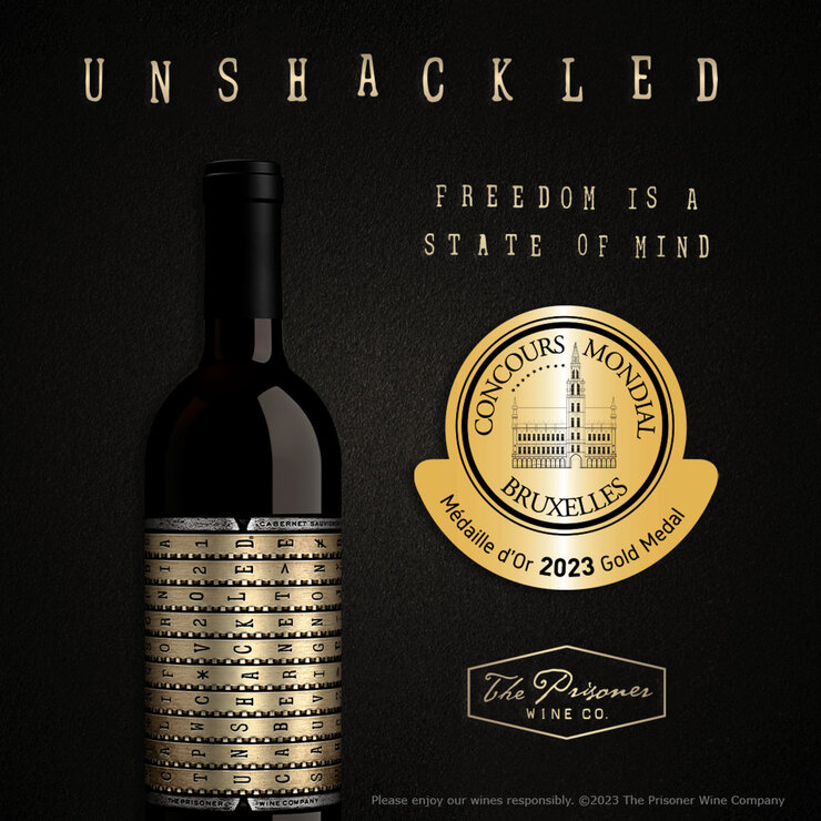 Prisoner Unshackled Carbernet Souvignion 750 ml Prisoner Unshackled Carbernet Souvignion 750 ml