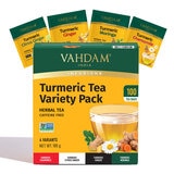 VAHDAM ターメリックティー バラエティパック 4種 x 25包