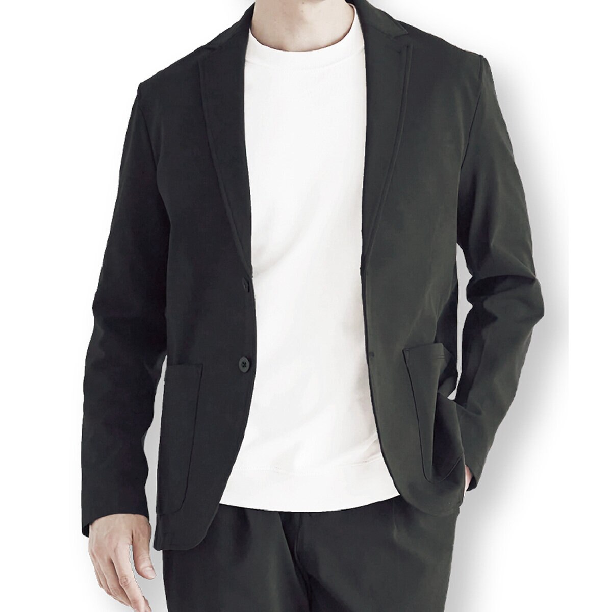 ハッピー ファンクション メンズ ライトセットアップ / チャコール / M