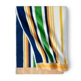 大判ビーチタオル 101cm x 182cm ミラーストライプ