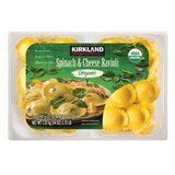 カークランドシグネチャー オーガニック ラビオリ ほうれん草＆チーズ 1.25kg