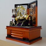 五月人形 兜収納飾り KS-26798A 五月人形 兜収納飾り KS-26798A