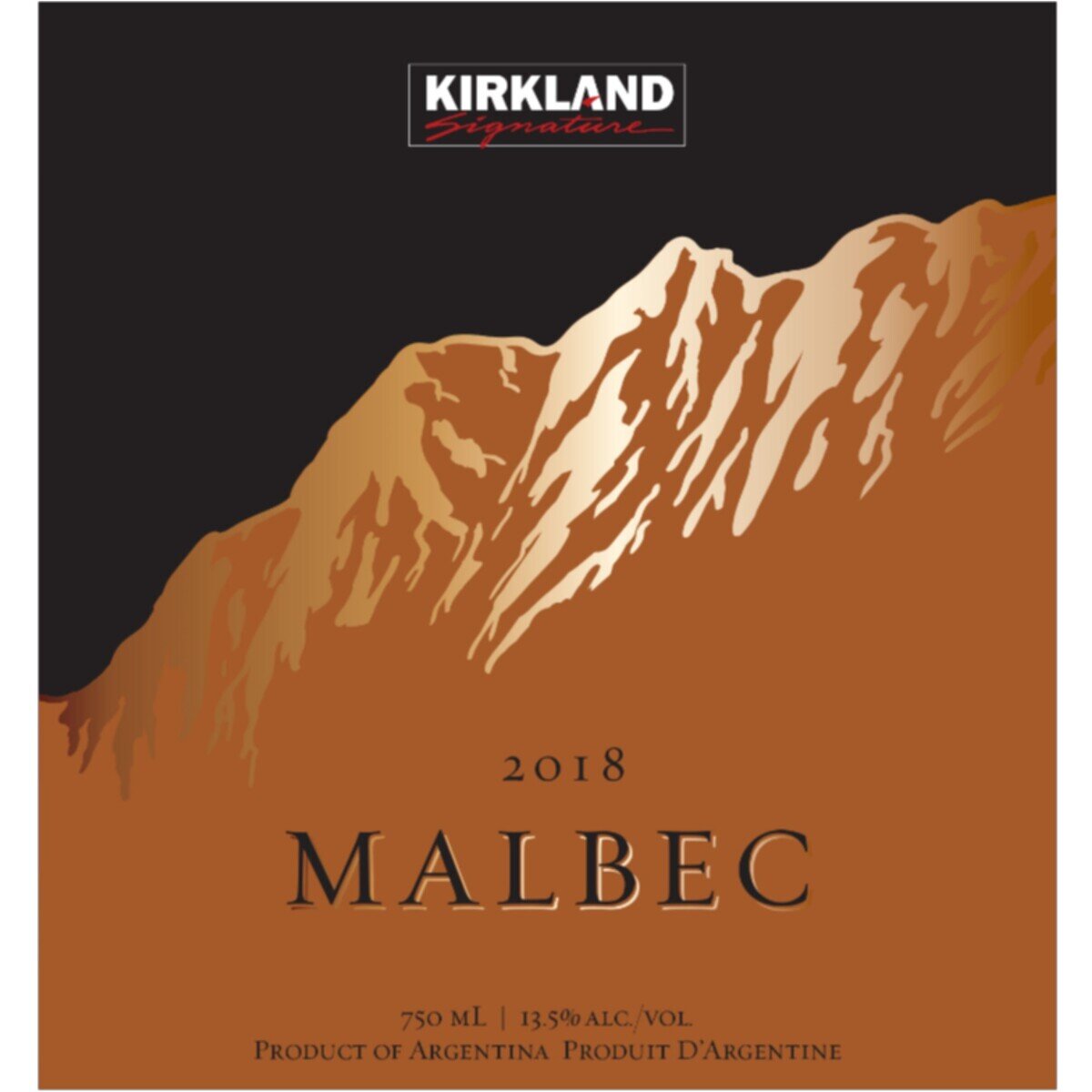 Kirkland Signature Mendoza Malbec 750 ml