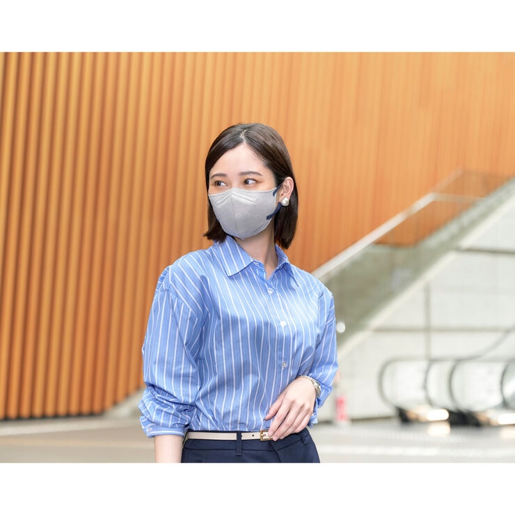 IRIS OHYAMA Daily Fit Mask Filter Plus Regular Size 20 Count