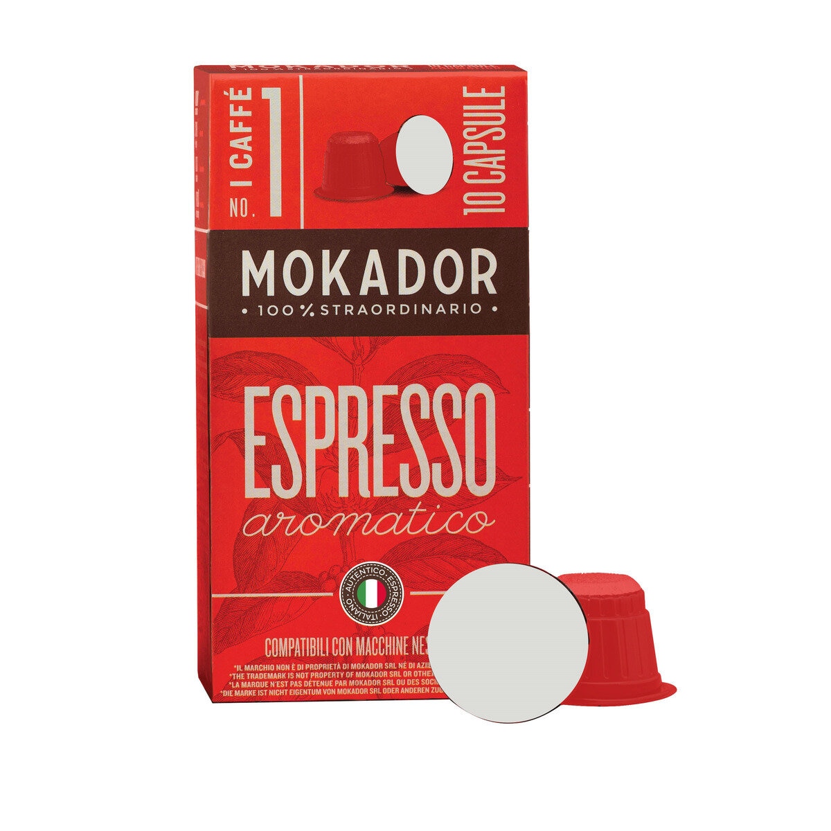 MOKADOR AROMATICO ネスプレッソ互換カプセル 100カプセル入