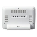 リズム デジタル温湿度計 ホワイト