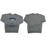 フルーツ オブ ザ ルーム スヌーピー レディース クルー スウェット ライトグレー S