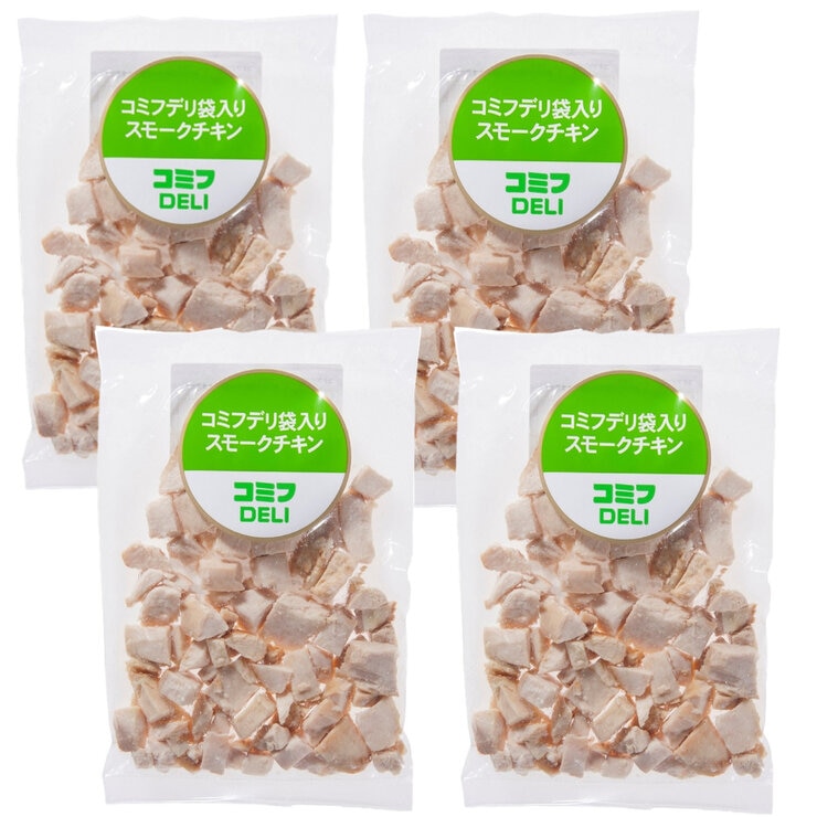 コミフ デリ スモークチキンセット 150g x 4袋 ワンちゃんのデリ